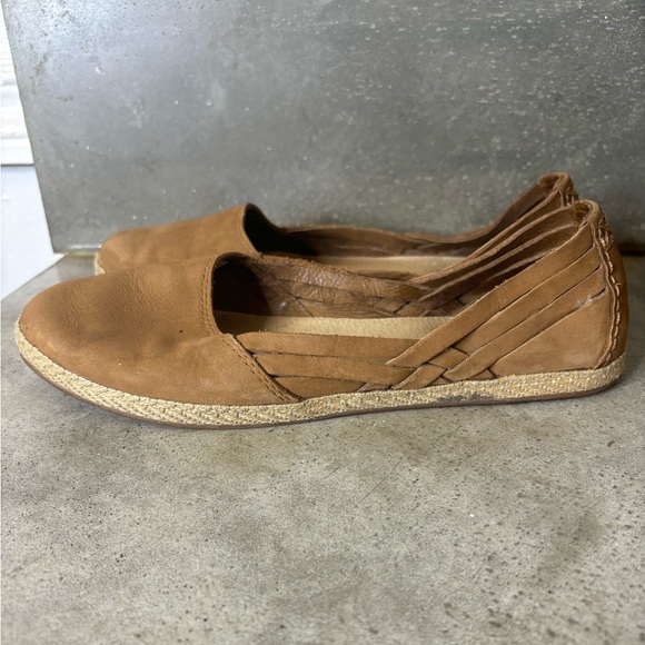 Ugg Tippie Slip On Cicily Chestnut Flat Suede Women’s Size 8 Tan Nubuck - Picture 5 of 11